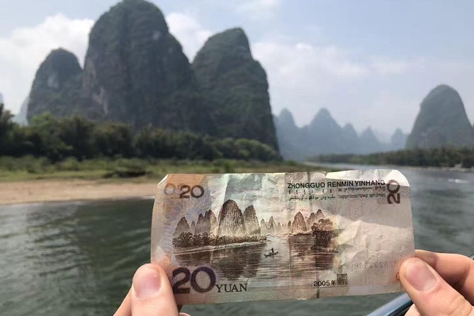 1-Day Guilin Tour to Reed Flute Cave, Xianggong Hill, Bamboo Boat and Night Show - Xianggong Hill: views over the Lijiang River, with a climb