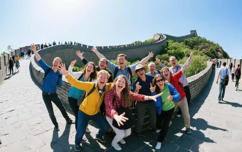 Beijing: Mutianyu Great Wall Group Bus Tour with Tickets - Getting to Mutianyu: Hepingxiqiao meeting point and the 1.5-hour ride