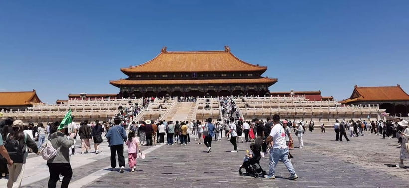 Beijing: The Forbidden City Entry Ticket - Morning vs afternoon at 午门: timing changes the whole feel