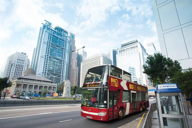 Big Bus Hong Kong Open Top Hop-On Hop-Off Sightseeing Tour - Causeway Bay and the Peak Tram: the view payoff zone