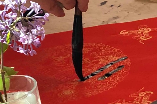 Chinese Calligraphy Class for Small Group - The Lesson Flow: Posture, Basic Strokes, Then Your Own Practice