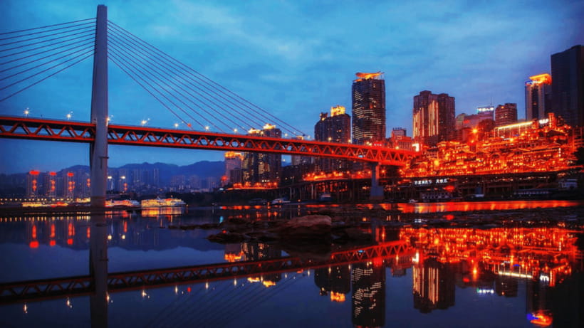 Chongqing: Two Rivers Night Cruise- Yangtze & Jialing Rivers - The View Game: Yangtze and Jialing Lights in 45 Minutes