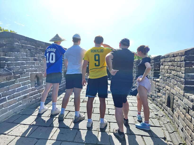 From Beijing: Two Badaling Great Wall Bus Tour w Tickets - The one drawback to take seriously: crowds, lines, and optional extras