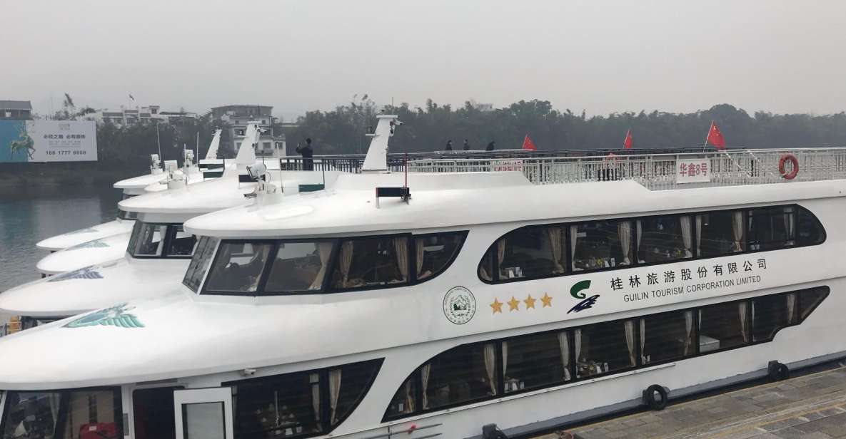 From Guilin: 4 Star Luxury Li River Cruise with Buffet Lunch - Where to watch: seat comfort or the observation deck