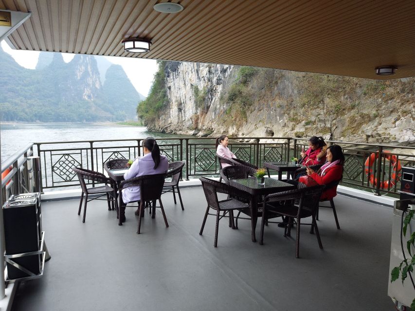 From Guilin: 4 Star Luxury Li River Cruise with Buffet Lunch - Buffet lunch onboard: Chinese or Western-style, during the ride