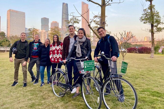 Guided Cycle Tour of Guangzhou - Old Guangzhou to Zhujiang New Town in 4 hours