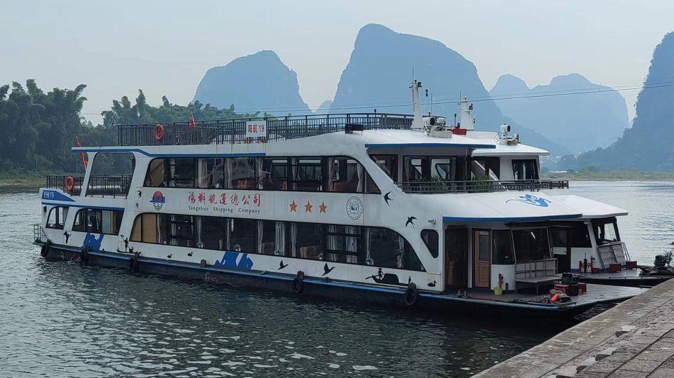 Guilin: Li River Cruise with Transfer to Yangshuo - Comfort, staff, and communication on the water