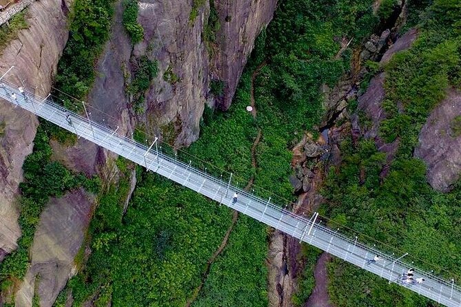 Gulong Gorge Skywalk Glass Bridge and Waterfall View Private Tour - Choosing your add-on: Sunac Land versus hot springs versus a cable car ride