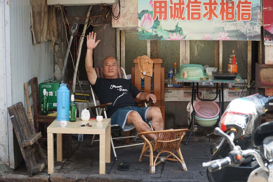 Half-Day Old Shanghai Small Group Bike Tour (Day & Night) - Fuxing Park: A Breathing Space in the Middle of the Ride