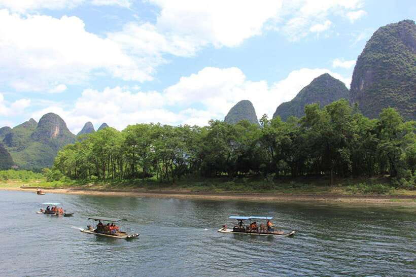 Highlights from Guilin to Yangshuo Full Day Private Tour - Fuli Ancient Town and paper craft: Ming–Qing style streets