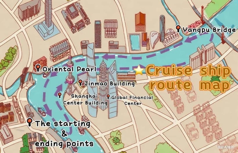 Huangpu Night Cruise: Cozy Vibe & Modern Shanghai Glow - Getting to the pier: Shiliupu area, metro exits, and why you must read your email