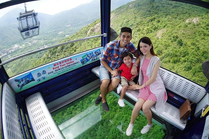 Ngong Ping 360 Cable Car Ticket on Lantau Island - The ride up: what North Lantau looks like from above