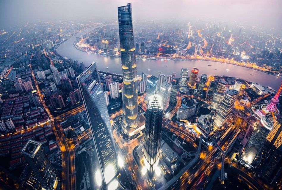 Shanghai: Hop-on Hop-off Bus Ticket and Optional Attractions - Pudong Icons on the Blue Route: Oriental Pearl to Jin Mao