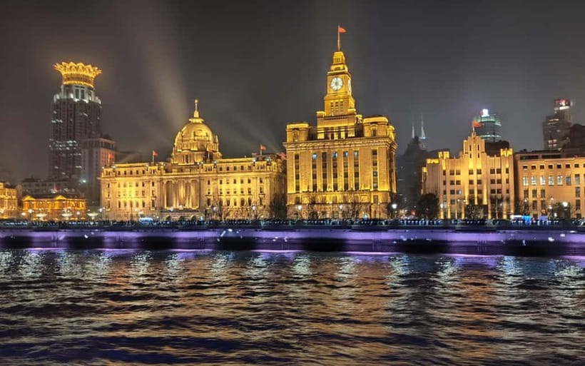 Shanghai: Huangpu River Night Cruise Ticket for Adult - The pace: relaxed viewing, not a race