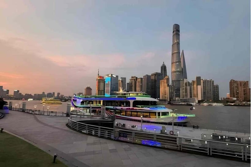 Shanghai: Huangpu River Night Cruise Ticket for Adult - Where the cruise starts: Pier 2 at Shiliupu Wharf