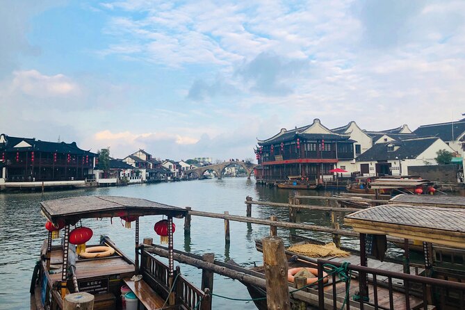 Zhujiajiao Water Town and Shanghai City Private Day Tour - Zhujiajiao Ancient Town: Boat Ride First, Then Real Walking